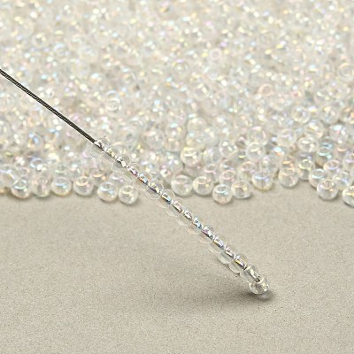 12/0 Grade A Round Glass Seed Beads SEED-Q010-F533-1