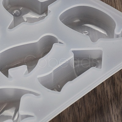 DIY Marine Animal Molds LS-AJEW-U021-01-1