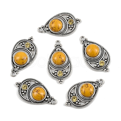 Bohemian Dyed Synthetic Turquoise Pendants FIND-YWC0003-02AS-05-1