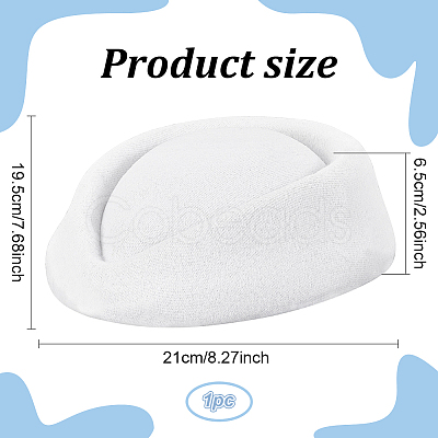 Wool French Beret for Women AJEW-WH0470-81D-1