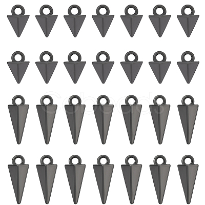 100Pcs 2 Styles Alloy Pendants FIND-SC0019-86B-1