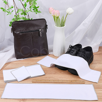 Cotton Leather Shoe Cleaning Cloth DIY-WH0596-340-1