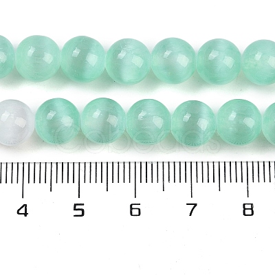 Macaron Color Natural Selenite Beads Strands G-A243-A01-1