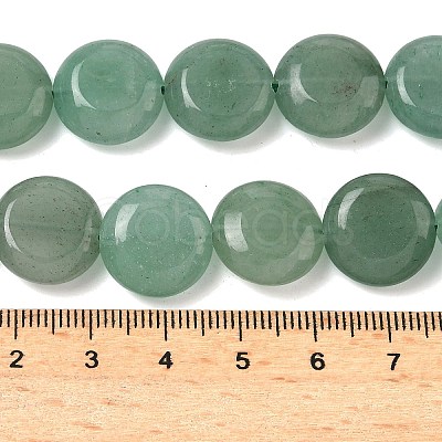 Natural Green Aventurine Beads Strands G-L648-B24-15mm-01-1