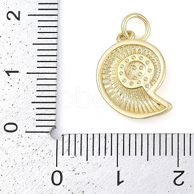 Rack Plating Brass Pendants KK-P287-38D-G-1