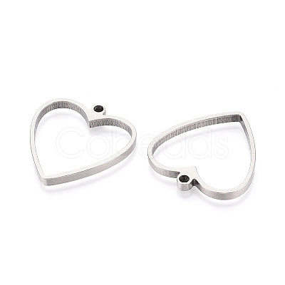 201 Stainless Steel Pendants STAS-T064-84P-01-1