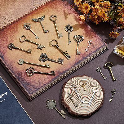 Tibetan Style Alloy Big Pendants FIND-PH0038-36-1