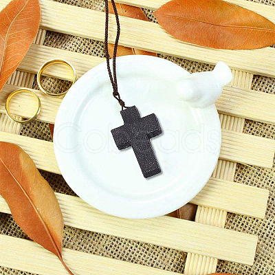 SUNNYCLUE 200Pcs Wood Pendants WOOD-SC0001-36A-1