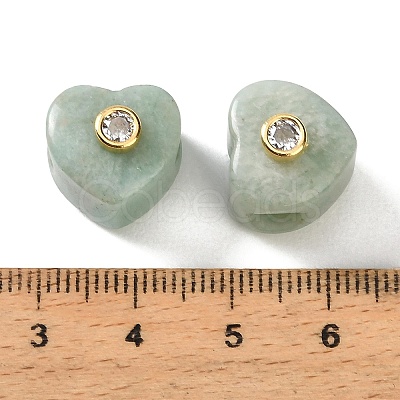 Natural Amazonite European Beads GG-CBA1AE1-03G-02-1