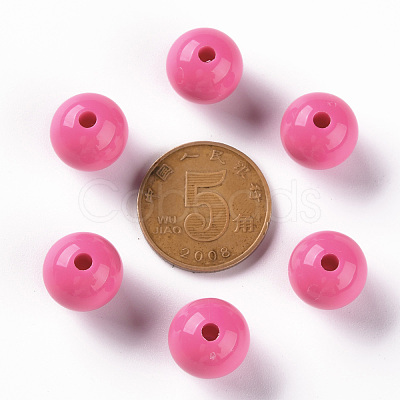 Opaque Acrylic Beads MACR-S370-C12mm-A13-1