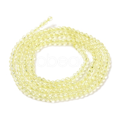Transparent Glass Beads Strands GLAA-H021-03-04-1