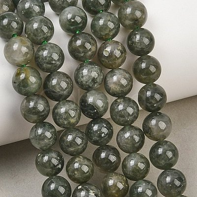 Natural Green Rutilated Quartz Beads Strands GG-CBAC4F6-B01-8mm-C-1