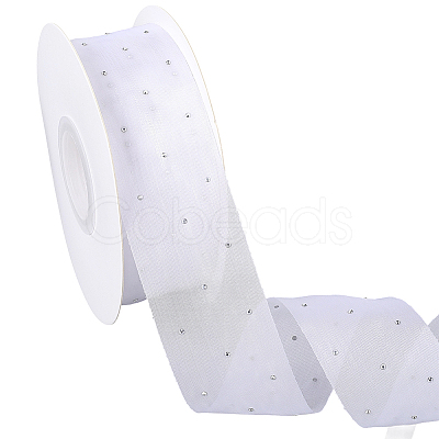Rayon Rhinestones Ribbon OCOR-WH20050-012A-01-1