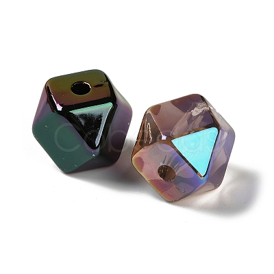 UV Plating Acrylic Beads OACR-D316-08-1