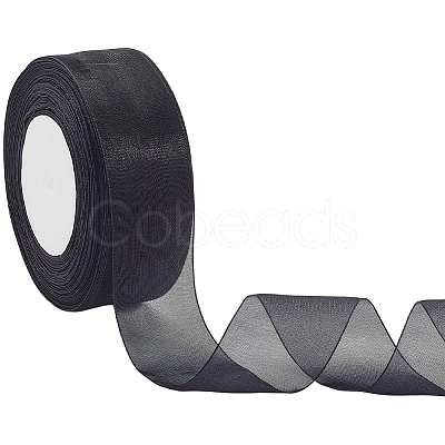 1 Rolls Sheer Organza Ribbon SRIB-CY0001-22B-09-1