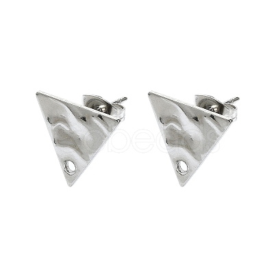 Non-Tarnish 304 Stainless Steel Stud Earring Findings LS-STAS-L024-003P-02-1
