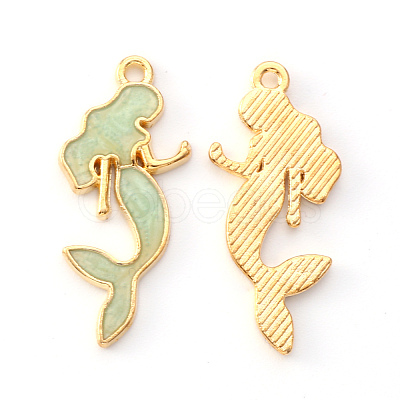 Alloy Enamel Pendants ENAM-N054-021C-1