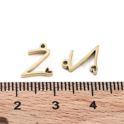 304 Stainless Steel Charms STAS-M327-02G-Z-1