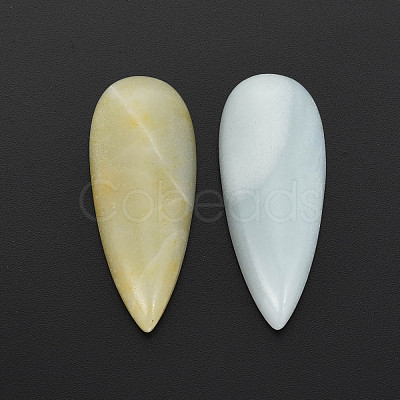 Natural Flower Amazonite Cabochons G-N326-123B-1