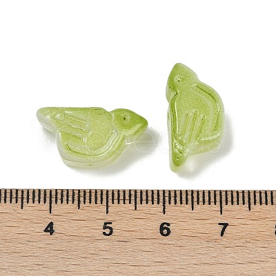 Transparent Glass Beads DGLA-E004-13F-1