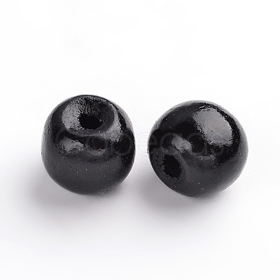 Natural Maple Wood Beads X-TB12mmY-12-1