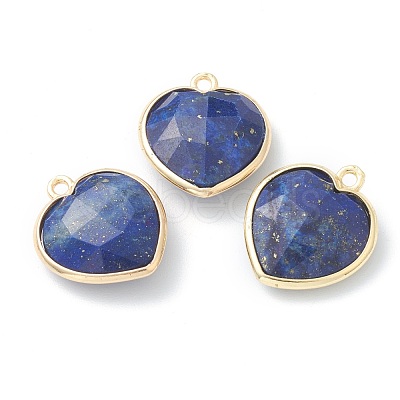 Natural Lapis Lazuli Pendants X-G-B009-03G-C-1