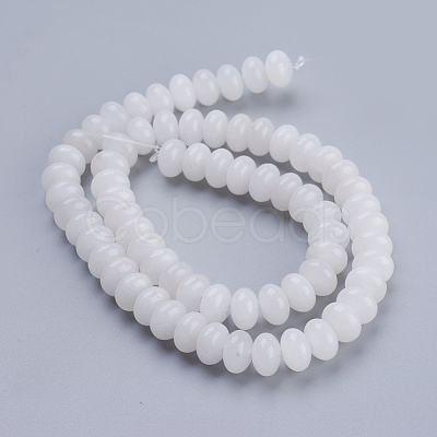 Natural & Synthetic Mixed Stone Beads Strands G-P354-M-8x5mm-1