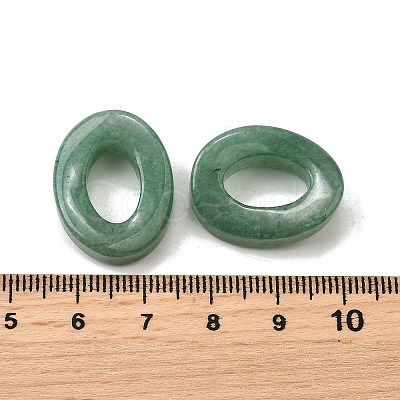 Natural Green Aventurine Pendants G-Z082-01C-1