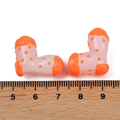 Handmade Glass Enamel Beads GLAA-K070-04G-1