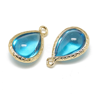 Glass Pendants X-GLAA-Q068-19A-01-1