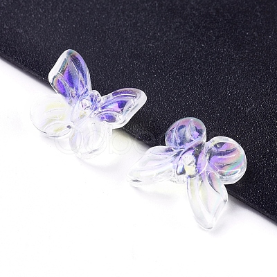 Electroplate Glass Beads EGLA-E059-E06-1