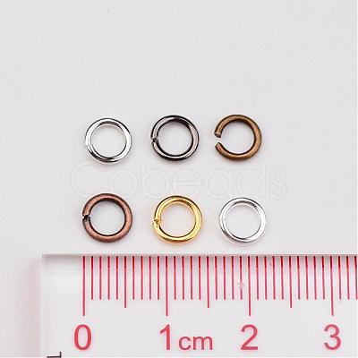 1 Box Brass Open Jump Rings KK-X0060-6mm-1