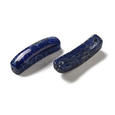Natural Lapis Lazuli Connector Charms G-G095-01A-1