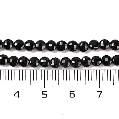 Natural Black Spinel Beads Strands G-F770-B01-01-1