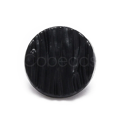 1-Hole Alloy Shank Buttons BUTT-WH0027-09A-01-1