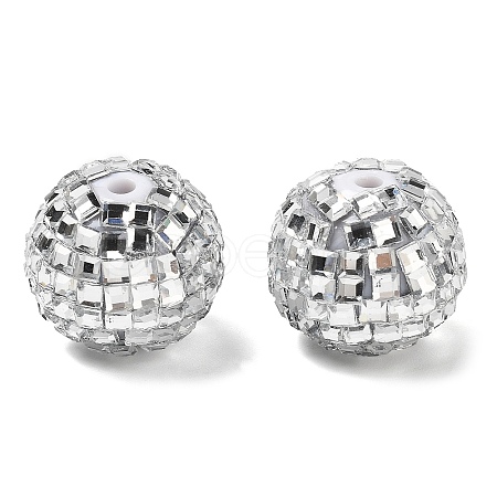 Acrylic Rhinestone Beads OACR-D307-01C-20mm-1