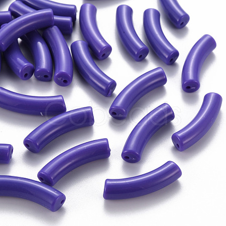 Opaque Acrylic Beads MACR-S372-002B-S017-1