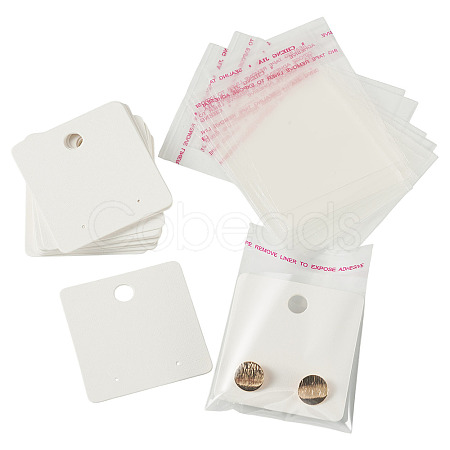20Pcs Paper Earring Display Cards CDIS-TADJ0002-01A-1