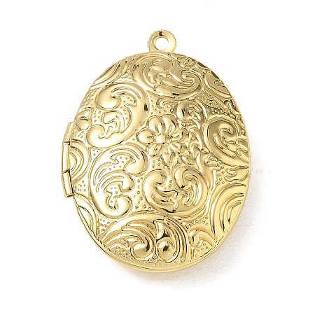 Brass Locket Pendants KK-CBA4231-03A-G-1