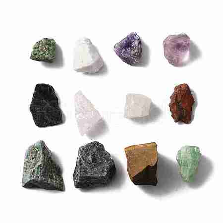 Mixed Gemstone Nuggets Gift Bag AJEW-WH0367-39-1