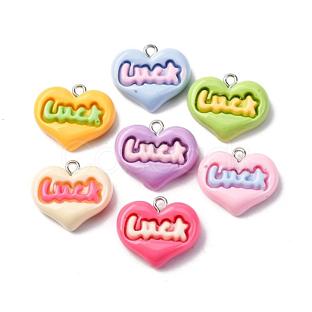 Resin Pendants CRES-U007-02P-1