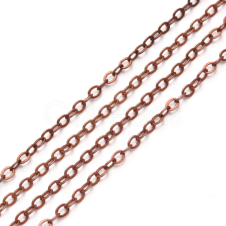 3.28 Feet Brass Cable Chains X-CHC-T008-06B-R-1