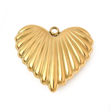 304 Stainless Steel Pendants STAS-B128-11D-G-1