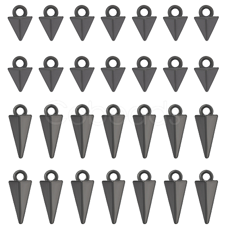 100Pcs 2 Styles Alloy Pendants FIND-SC0019-86B-1
