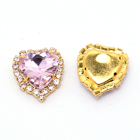 Sew on Rhinestone GLAA-WH0025-09A-1