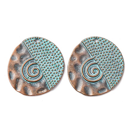 Tibetan Style Alloy Pendants X-FIND-B055-02N-1