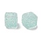 Resin Beads, with Rhinestone, Drusy Cube, Pale Turquoise, 16x16x16mm, Hole: 3.6mm