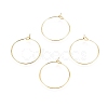 Ion Plating(IP) 316L Surgical Stainless Steel Hoop Earring Findings X-STAS-D164-02G-A-1