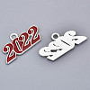 Alloy Enamel Pendants PALLOY-N160-001-03S-RS-4