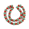 Handmade Lampwork Beads Strands LAMP-P066-02-2